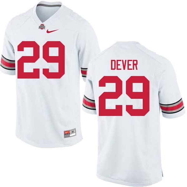 Ohio State Buckeyes #29 Kevin Dever Men NCAA Jersey White